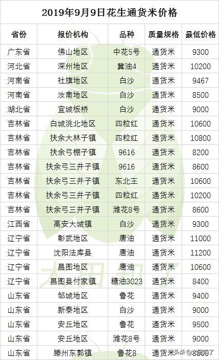 花生市场最新行情动态